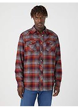 Wrangler Koszula - Regular fit - w kolorze bordowo-szarym ze sklepu Limango Polska w kategorii Koszule męskie - zdjęcie 173312460