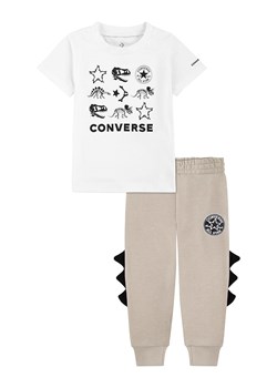 Converse 2-częściowy zestaw w kolorze biało-beżowym ze sklepu Limango Polska w kategorii Komplety chłopięce - zdjęcie 173313873