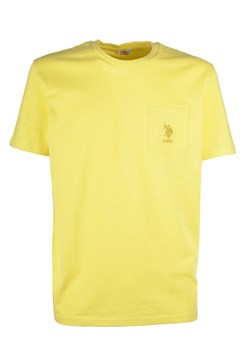 U.S. Polo Assn. Koszulka w kolorze żółtym ze sklepu Limango Polska w kategorii T-shirty męskie - zdjęcie 173313914
