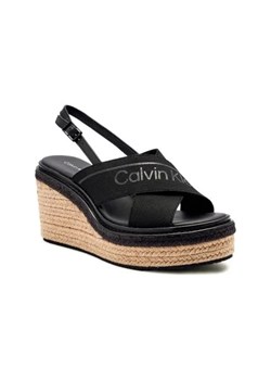 Calvin Klein Koturny | z dodatkiem skóry ze sklepu Gomez Fashion Store w kategorii Sandały damskie - zdjęcie 173315250