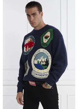 Kenzo Sweter | Regular Fit | z dodatkiem wełny ze sklepu Gomez Fashion Store w kategorii Swetry męskie - zdjęcie 173315570