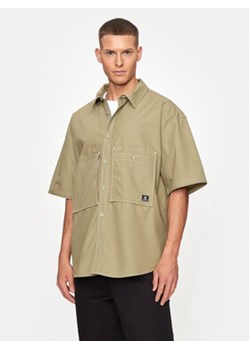 Converse Koszula M Wordmark Utility Shirt 10026433-A02 Khaki Regular Fit ze sklepu MODIVO w kategorii Koszule męskie - zdjęcie 173316473