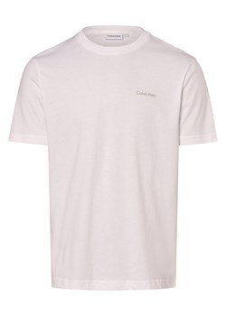 Calvin Klein Koszulka męska Mężczyźni Bawełna biały nadruk ze sklepu vangraaf w kategorii T-shirty męskie - zdjęcie 173316940