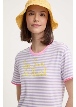 MC2 Saint Barth t-shirt bawełniany damski ze sklepu ANSWEAR.com w kategorii Bluzki damskie - zdjęcie 173316994