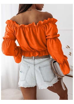 Seksowna bluzka hiszpanka DOLORES - orange neon ze sklepu magmac.pl w kategorii Bluzki damskie - zdjęcie 173317421