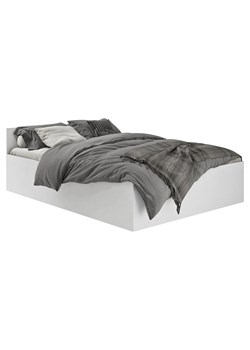 Białe pojedyncze łóżko z zagłówkiem 100x200 - Tamlin 4X ze sklepu Edinos.pl w kategorii Łóżka i materace - zdjęcie 173319533