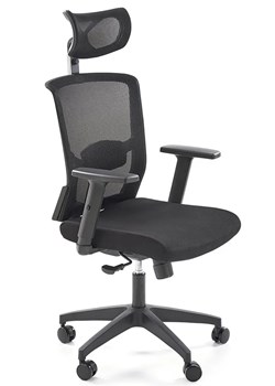 Fotel biurowy zgodny z rozporządzeniem MR i PS z 2023r. czarny - Sangar ze sklepu Edinos.pl w kategorii Krzesła biurowe - zdjęcie 173319650