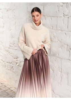 Sinsay - Spódnica midi plisowana - brązowy ze sklepu Sinsay w kategorii Spódnice - zdjęcie 173320573