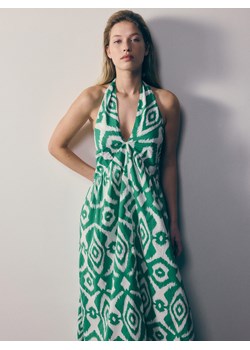 Reserved - Oversizowa sukienka maxi - zielony ze sklepu Reserved w kategorii Sukienki - zdjęcie 173321794
