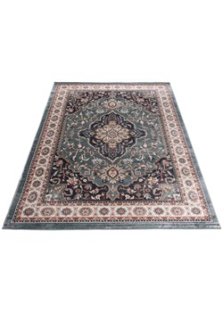 Niebieski dywan w klasyczny perski wzór - Igras 7X ze sklepu Edinos.pl w kategorii Dywany - zdjęcie 173323484