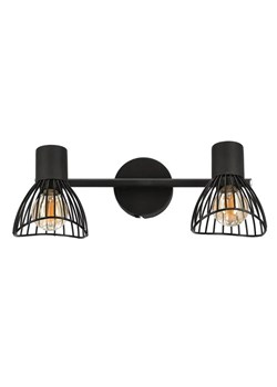 Czarna podwójna lampa sufitowa w stylu loft - V170-Portia ze sklepu Edinos.pl w kategorii Lampy sufitowe - zdjęcie 173323491