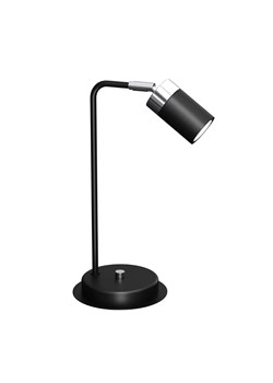 Czarna lampka na biurko - K380-Hawe ze sklepu Edinos.pl w kategorii Lampy stołowe - zdjęcie 173323621
