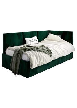 Zielony tapczan tapicerowany Sorento - 3 rozmiary ze sklepu Edinos.pl w kategorii Łóżka i materace - zdjęcie 173323632