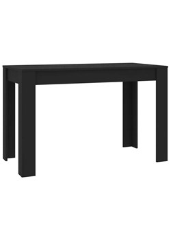 Czarny nowoczesny stół – Sans ze sklepu Edinos.pl w kategorii Stoły - zdjęcie 173324002