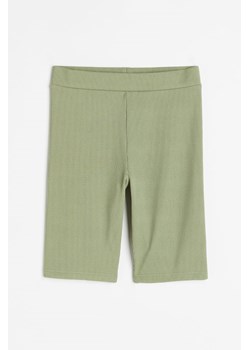 H & M - Krótkie legginsy - Zielony ze sklepu H&M w kategorii Szorty - zdjęcie 173324731