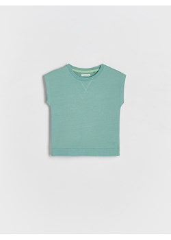 Reserved - T-shirt bez rękawów - miętowy ze sklepu Reserved w kategorii Koszulki niemowlęce - zdjęcie 173329173