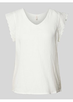Bluzka w jednolitym kolorze model ‘THYRA’ ze sklepu Peek&Cloppenburg  w kategorii Bluzki damskie - zdjęcie 173329821