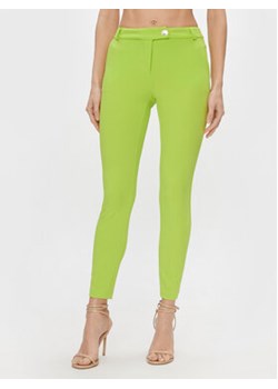 Rinascimento Spodnie materiałowe CFC0117745003 Zielony Regular Fit ze sklepu MODIVO w kategorii Spodnie damskie - zdjęcie 173330401
