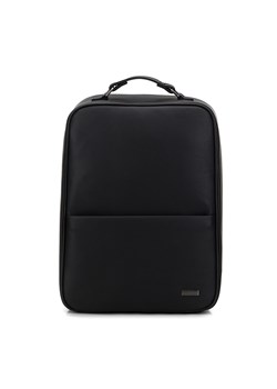 Męski plecak na laptopa 15,6” pudełkowy czarny ze sklepu WITTCHEN w kategorii Plecaki - zdjęcie 173332963