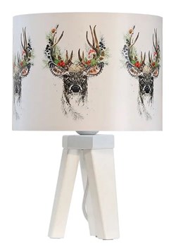 Świąteczna lampka z abażurem trójnóg - S285-Laxa ze sklepu Edinos.pl w kategorii Lampy dziecięce - zdjęcie 173333362