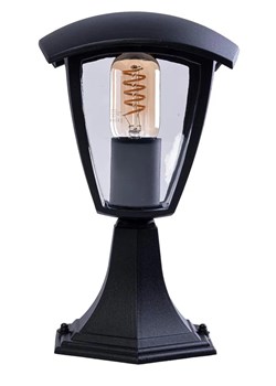 Niska lampa ogrodowa czarna - N002-Xarius ze sklepu Edinos.pl w kategorii Oświetlenie ogrodowe - zdjęcie 173333423
