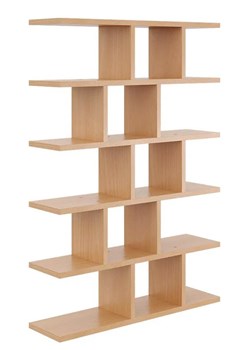 Minimalistyczny regał wiszący lub stojący buk - Adelo ze sklepu Edinos.pl w kategorii Półki - zdjęcie 173333583