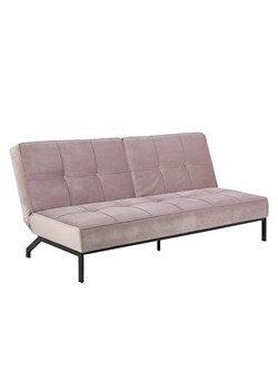 Welurowa sofa Dalima - różowa ze sklepu Edinos.pl w kategorii Portfele damskie - zdjęcie 173334063