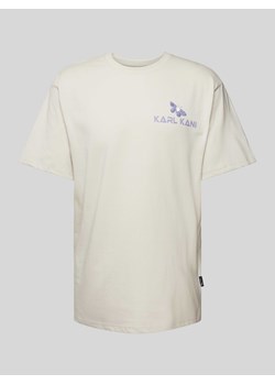 T-shirt z nadrukiem z logo model ‘Signature’ ze sklepu Peek&Cloppenburg  w kategorii T-shirty męskie - zdjęcie 173334652