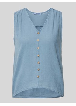 Top bluzkowy z ozdobną listwą guzikową model ‘Da44ria’ ze sklepu Peek&Cloppenburg  w kategorii Bluzki damskie - zdjęcie 173334820