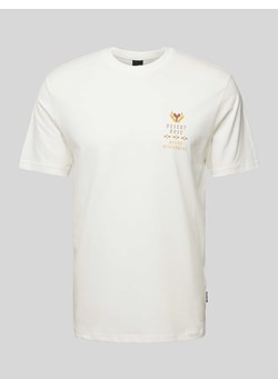 T-shirt z o kroju slim fit z nadrukiem z motywem model ‘BASIC’ ze sklepu Peek&Cloppenburg  w kategorii T-shirty męskie - zdjęcie 173334831