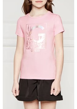 Guess T-shirt | Regular Fit | stretch ze sklepu Gomez Fashion Store w kategorii Bluzki dziewczęce - zdjęcie 173339122