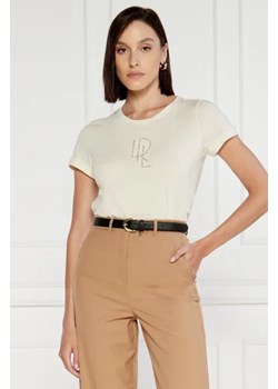 LAUREN RALPH LAUREN T-shirt HAILLY | Regular Fit ze sklepu Gomez Fashion Store w kategorii Bluzki damskie - zdjęcie 173339512