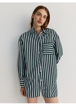 Reserved - Koszula z żakardowej tkaniny - wielobarwny ze sklepu Reserved w kategorii Koszule damskie - zdjęcie 173352400