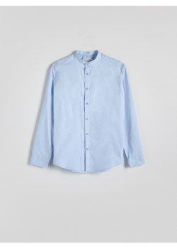 Reserved - Koszula slim fit ze stójką - jasnoniebieski ze sklepu Reserved w kategorii Koszule męskie - zdjęcie 173352684