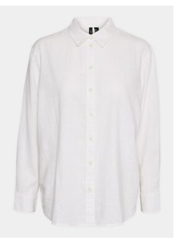 Vero Moda Koszula Linn 10305085 Biały Relaxed Fit ze sklepu MODIVO w kategorii Koszule damskie - zdjęcie 173353504