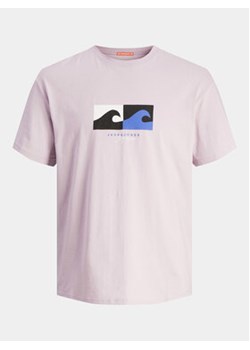 Jack&Jones T-Shirt Jormarbella 12255569 Fioletowy Relaxed Fit ze sklepu MODIVO w kategorii T-shirty męskie - zdjęcie 173354123