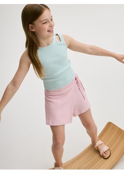 Reserved - Szorty imitujące spódnicę - różowy ze sklepu Reserved w kategorii Spodenki dziewczęce - zdjęcie 173354313