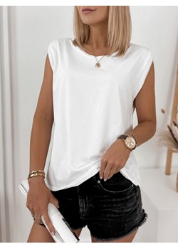 bluzka vilija biała uni ze sklepu UBRA w kategorii Bluzki damskie - zdjęcie 173354490