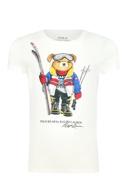 POLO RALPH LAUREN T-shirt | Regular Fit ze sklepu Gomez Fashion Store w kategorii Bluzki dziewczęce - zdjęcie 173356532