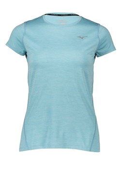 Mizuno Koszulka &quot;Impulse Core&quot; w kolorze błękitnym do biegania ze sklepu Limango Polska w kategorii Bluzki damskie - zdjęcie 173357674