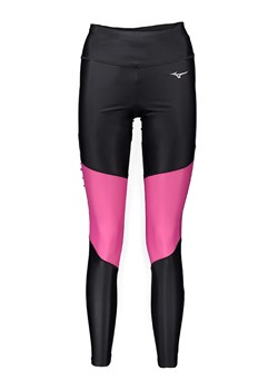 Mizuno Legginsy &quot;Core&quot; w kolorze czarno-jasnoróżowym do biegania ze sklepu Limango Polska w kategorii Spodnie damskie - zdjęcie 173357702