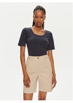 Gant T-Shirt 4203491 Granatowy Slim Fit ze sklepu MODIVO w kategorii Bluzki damskie - zdjęcie 173358902