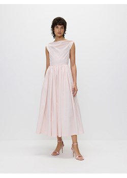 Reserved - Sukienka z ozdobnymi kokardami - pastelowy róż ze sklepu Reserved w kategorii Sukienki - zdjęcie 173360801