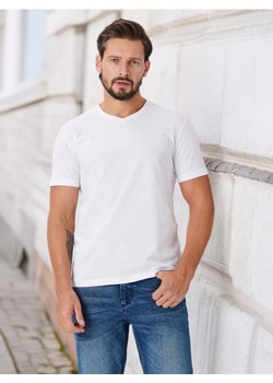 Sinsay - Koszulka - biały ze sklepu Sinsay w kategorii T-shirty męskie - zdjęcie 173361291