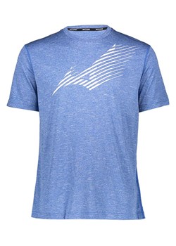 Mizuno Koszulka &quot;Core&quot; w kolorze błękitnym do biegania ze sklepu Limango Polska w kategorii T-shirty męskie - zdjęcie 173362403