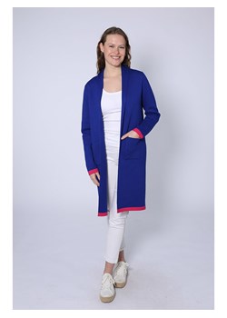 Zwillingsherz Kardigan &quot;Miriam&quot; w kolorze niebieskim ze sklepu Limango Polska w kategorii Swetry damskie - zdjęcie 173362433