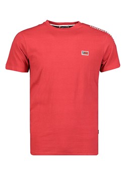 Geographical Norway Koszulka &quot;Jaredo&quot; w kolorze czerwonym ze sklepu Limango Polska w kategorii T-shirty męskie - zdjęcie 173362531