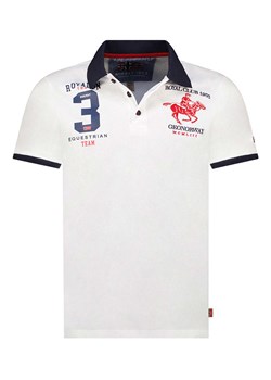 Geographical Norway Koszulka polo &quot;Klub&quot; w kolorze białym ze sklepu Limango Polska w kategorii T-shirty męskie - zdjęcie 173362601