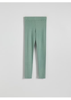 Reserved - Dół od piżamy - oliwkowy ze sklepu Reserved w kategorii Piżamy damskie - zdjęcie 173363123