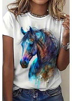 T-shirt KOLERSA ze sklepu Ivet Shop w kategorii Bluzki damskie - zdjęcie 173363594